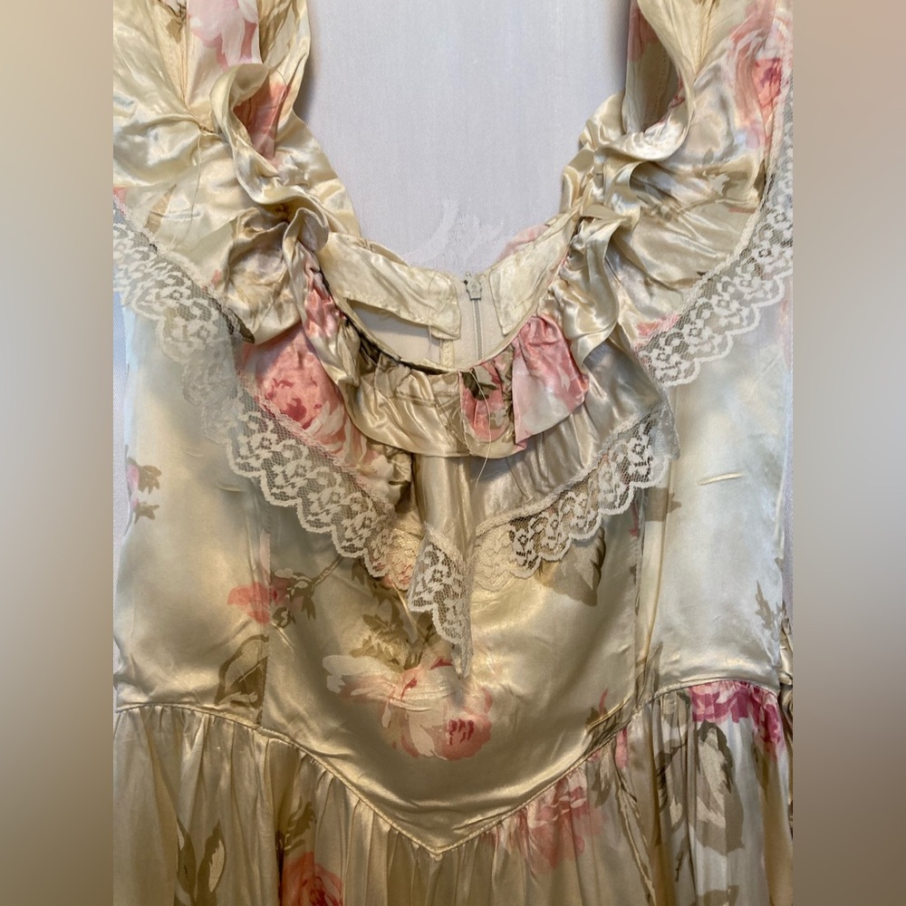 Gunne Sax Vintage Dress Size 9 - Picture 14 of 16